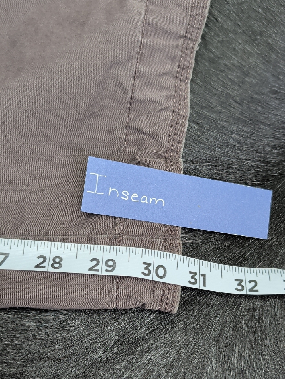 Ladies Old Navy Large Cotton Pants L Brown Trousers 2007 - Picture 9 of 11